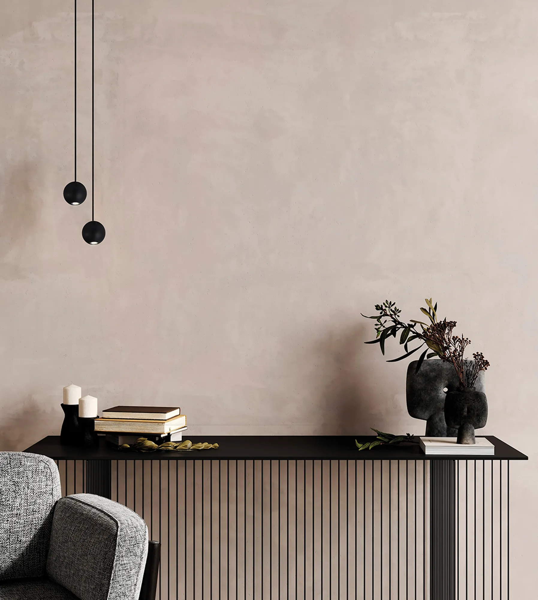 Gruissan Ceiling Lights Mantra Fusion Single Pendant